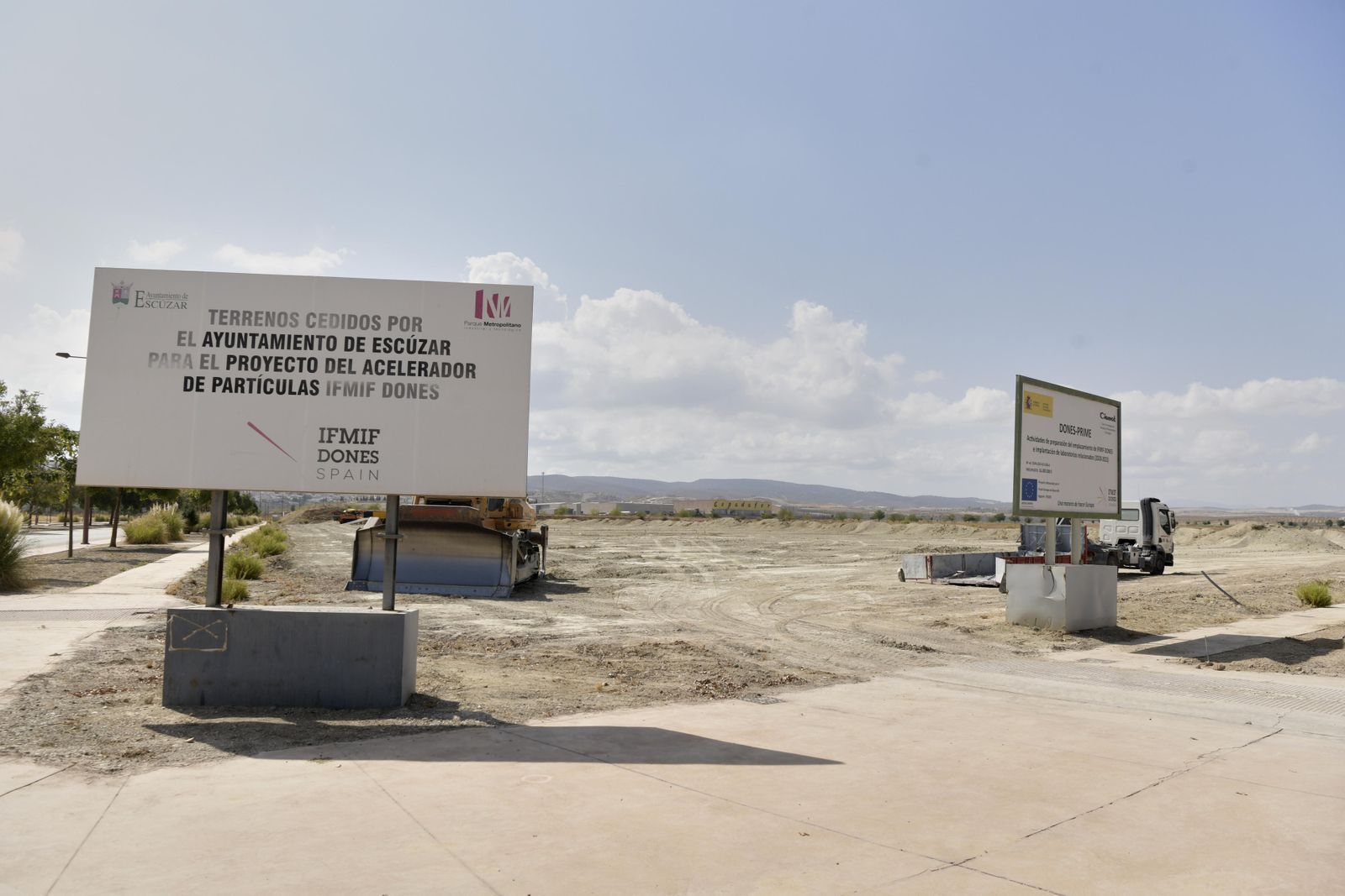 Se construirá en Escúzar, donde ya hay trabajos de construcción de edificios de apoyo.