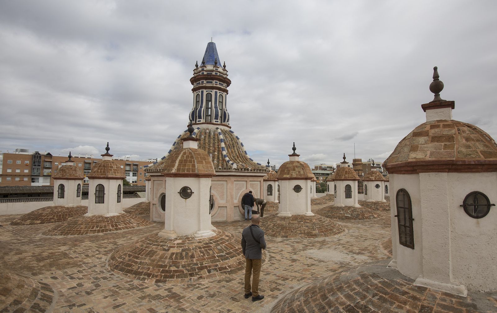 Chapitel que corona la Fábrica de Artillería, uno de los espacios que entrará en funcionamiento este año.