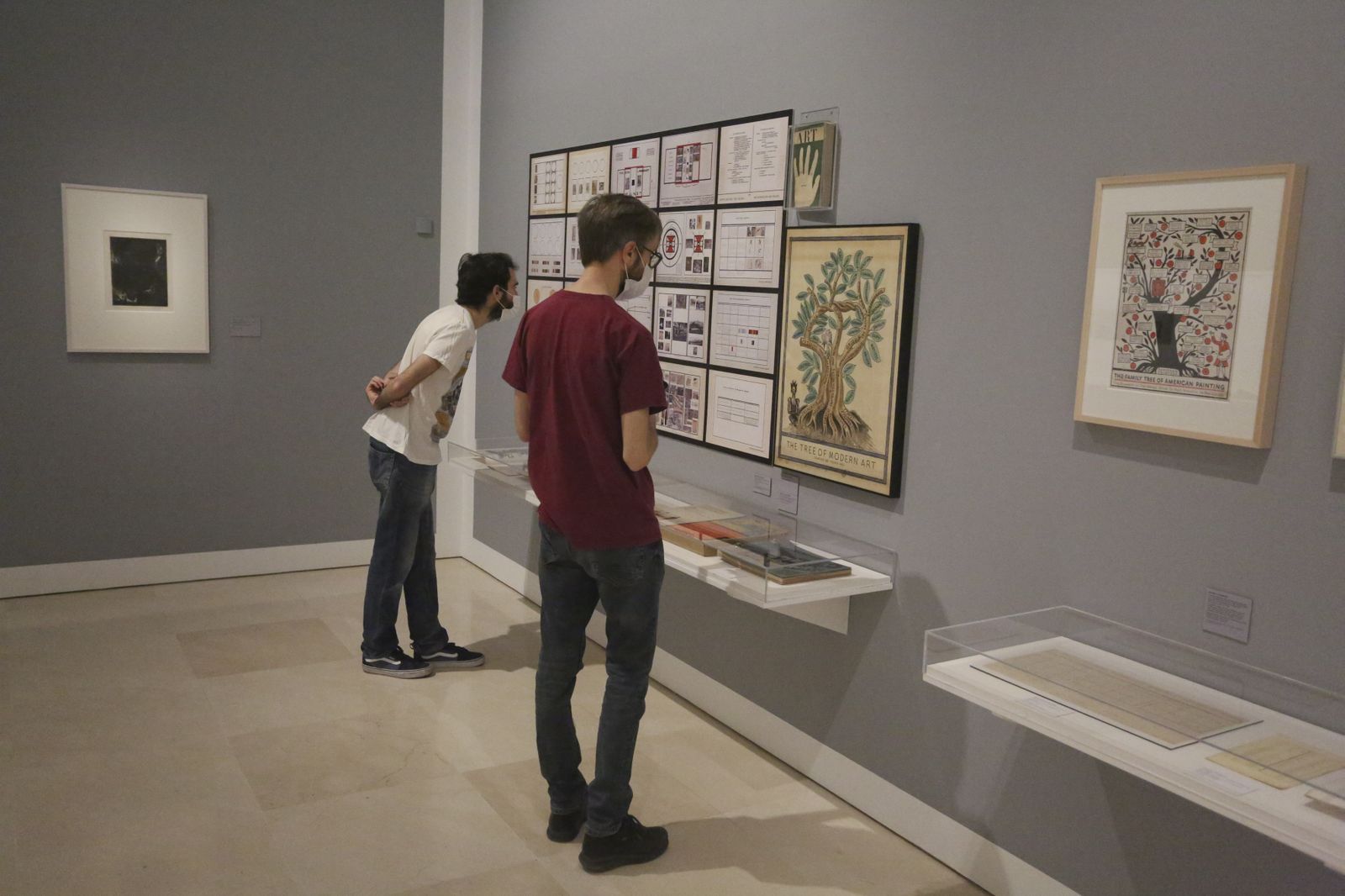 Las fotos del (tímido) reencuentro con los museos en Málaga