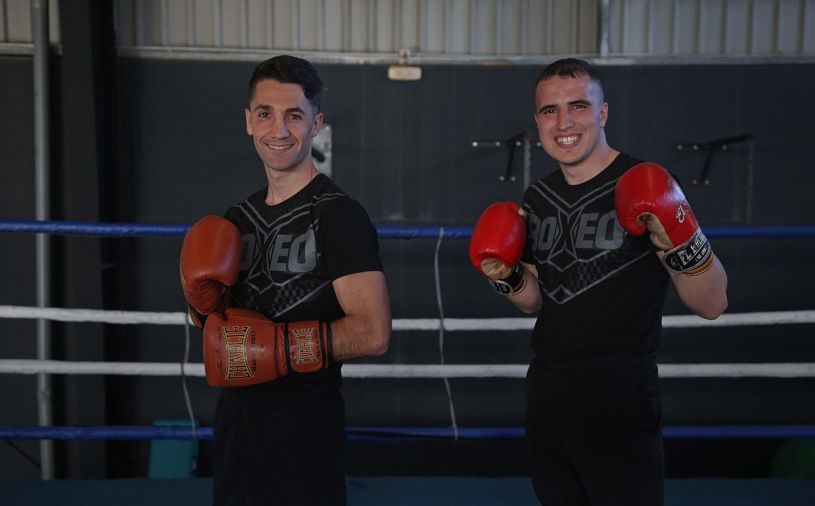 Fotos del entrenamiento previo al debut profesional de los boxeadores Christian Tocón Pérez Abdellah y Tyronne Buttigieg del Club Don Principe de La Línea Fotos del entrenamiento previo al debut profesional de los boxeadores Christian Tocón Pérez Abdellah y Tyronne Buttigieg del Club Don Principe de La Línea