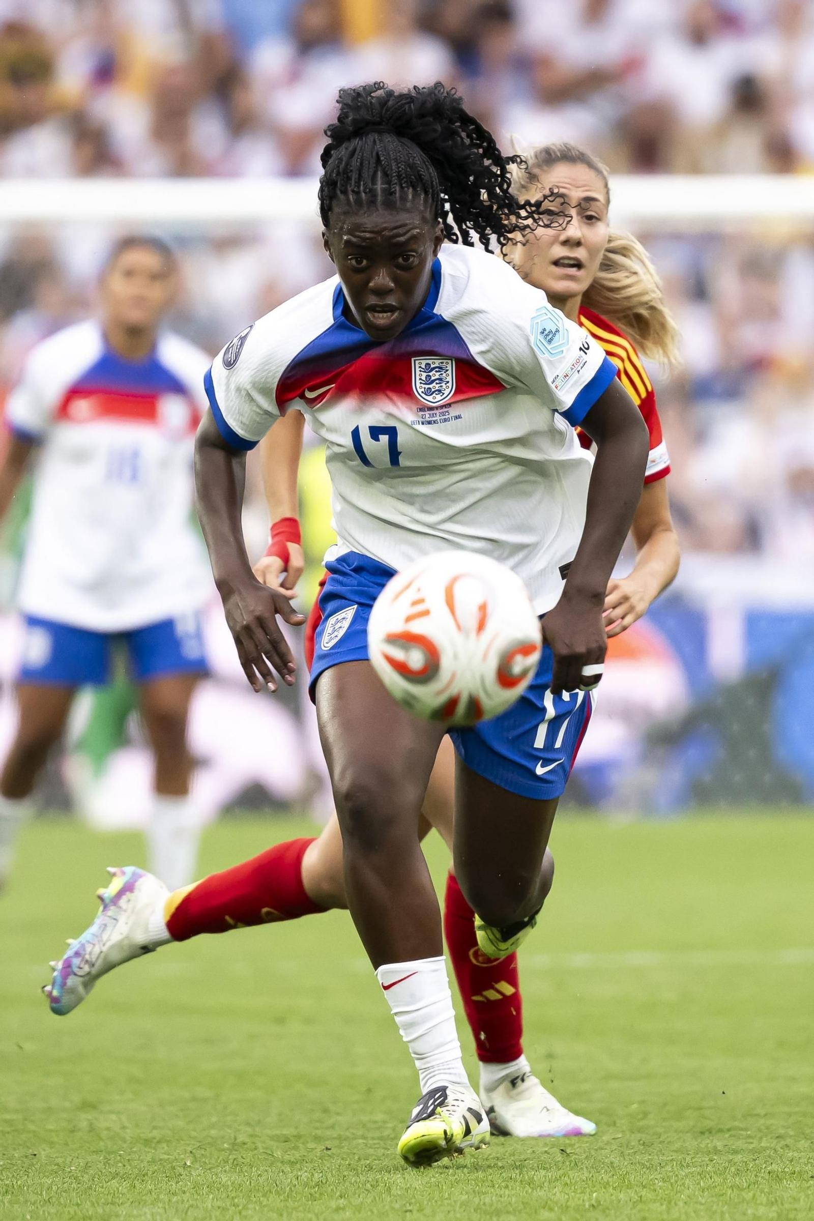 Las mejores imágenes de la final España - Inglaterra de la Eurocopa femenina