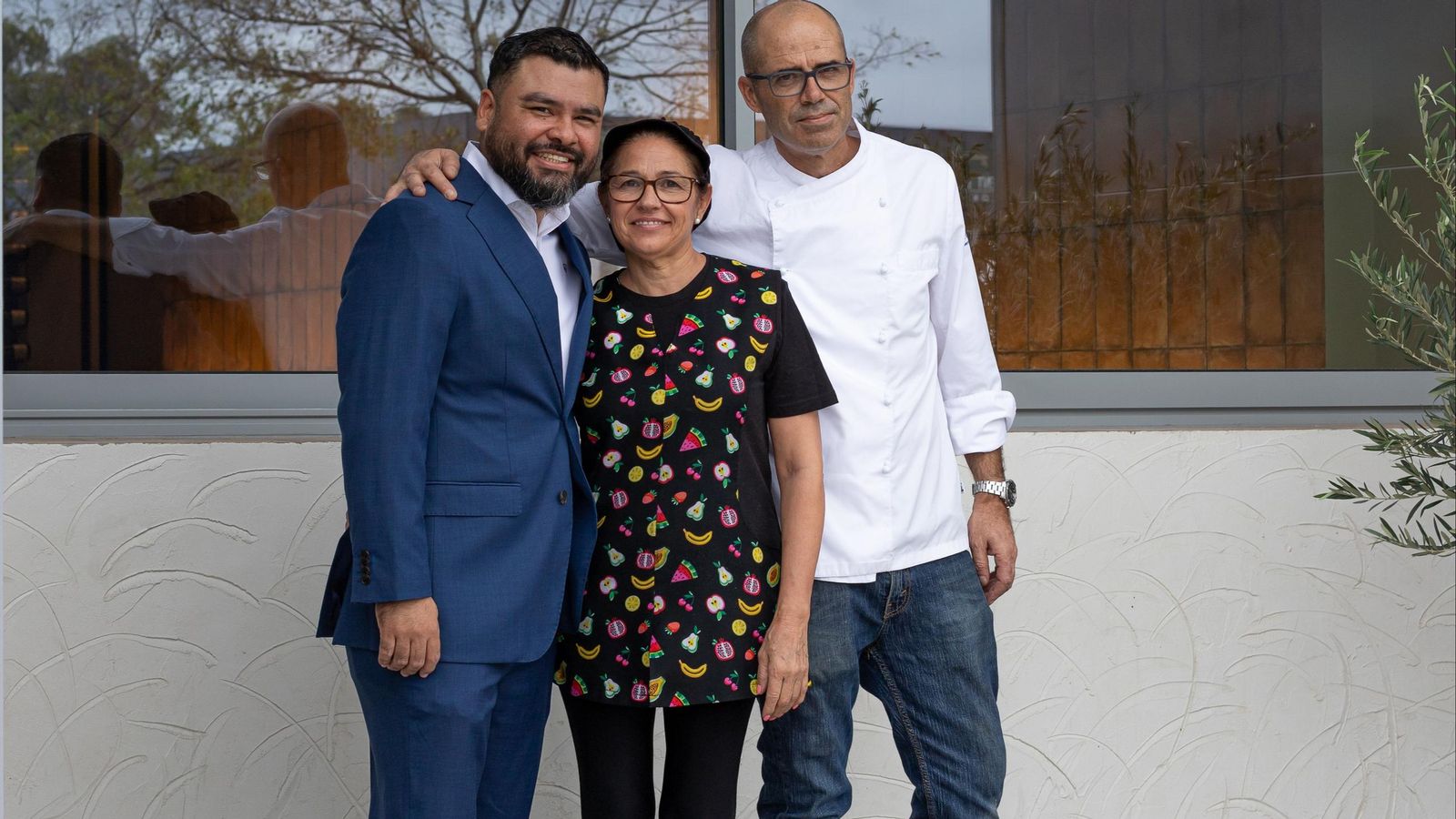 Julio, Teresa y Leo, de Cal Viva