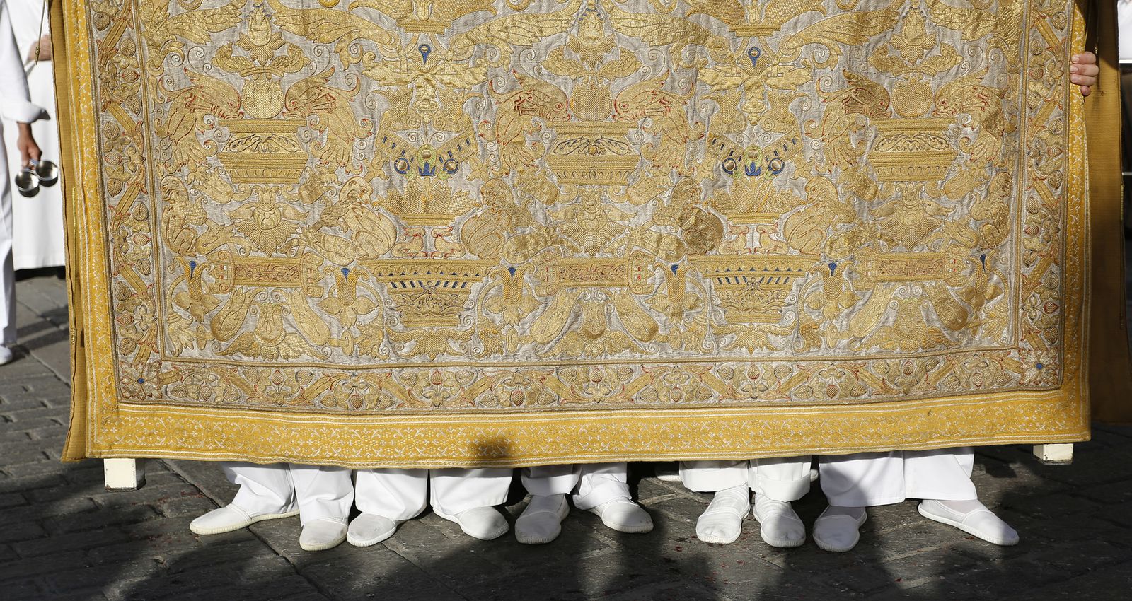 Las procesión de la Virgen de los Reyes