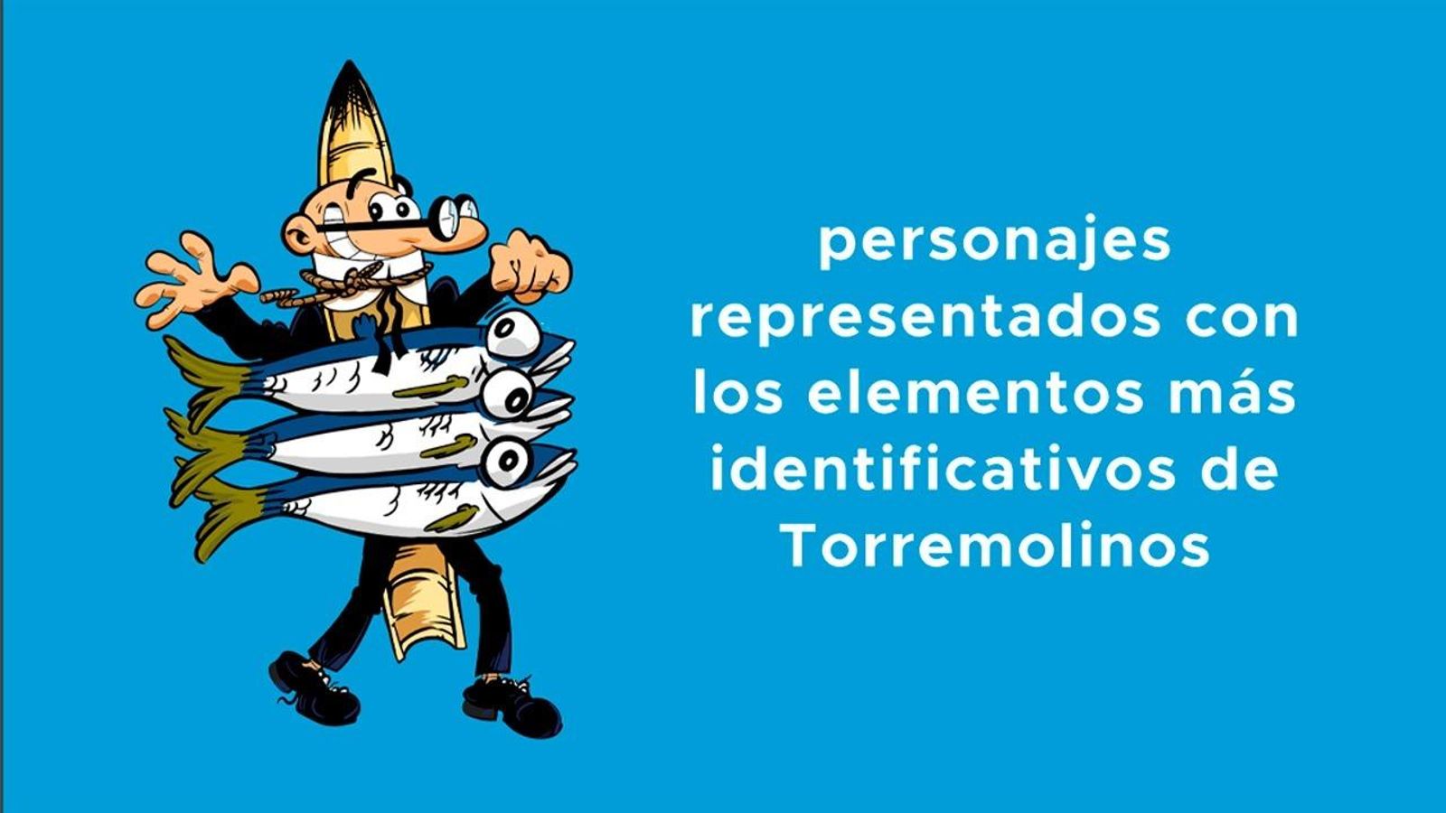 Mortadelo estará disfrazado de espeto.