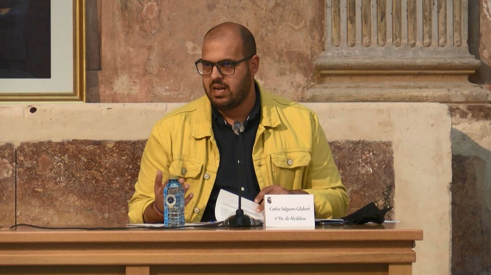 Carlos Salguero, portavoz del grupo municipal del PSOE en Puerto Real