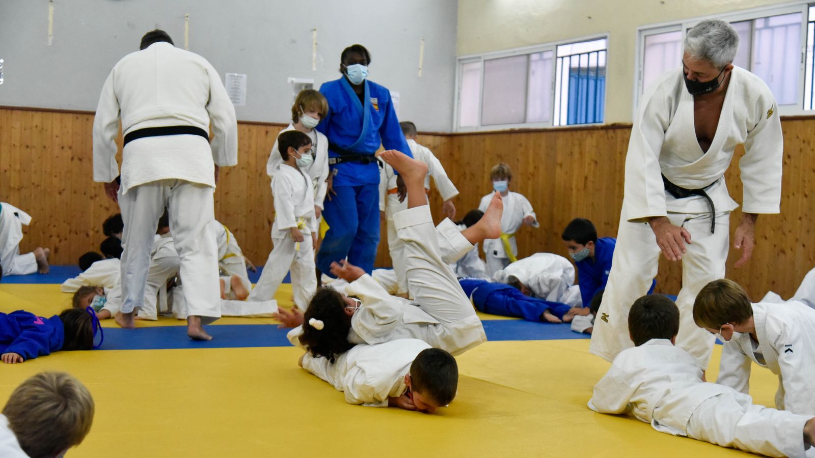 Las fotos de la clase magistral de María Bernabéu judoka olimpica