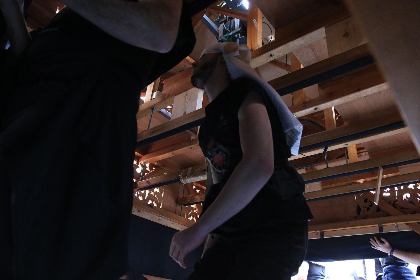 La procesión de Las Angustias, en imágenes