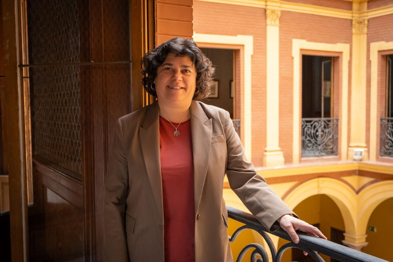 Carmen Álvarez, alcaldesa de Sanlúcar.