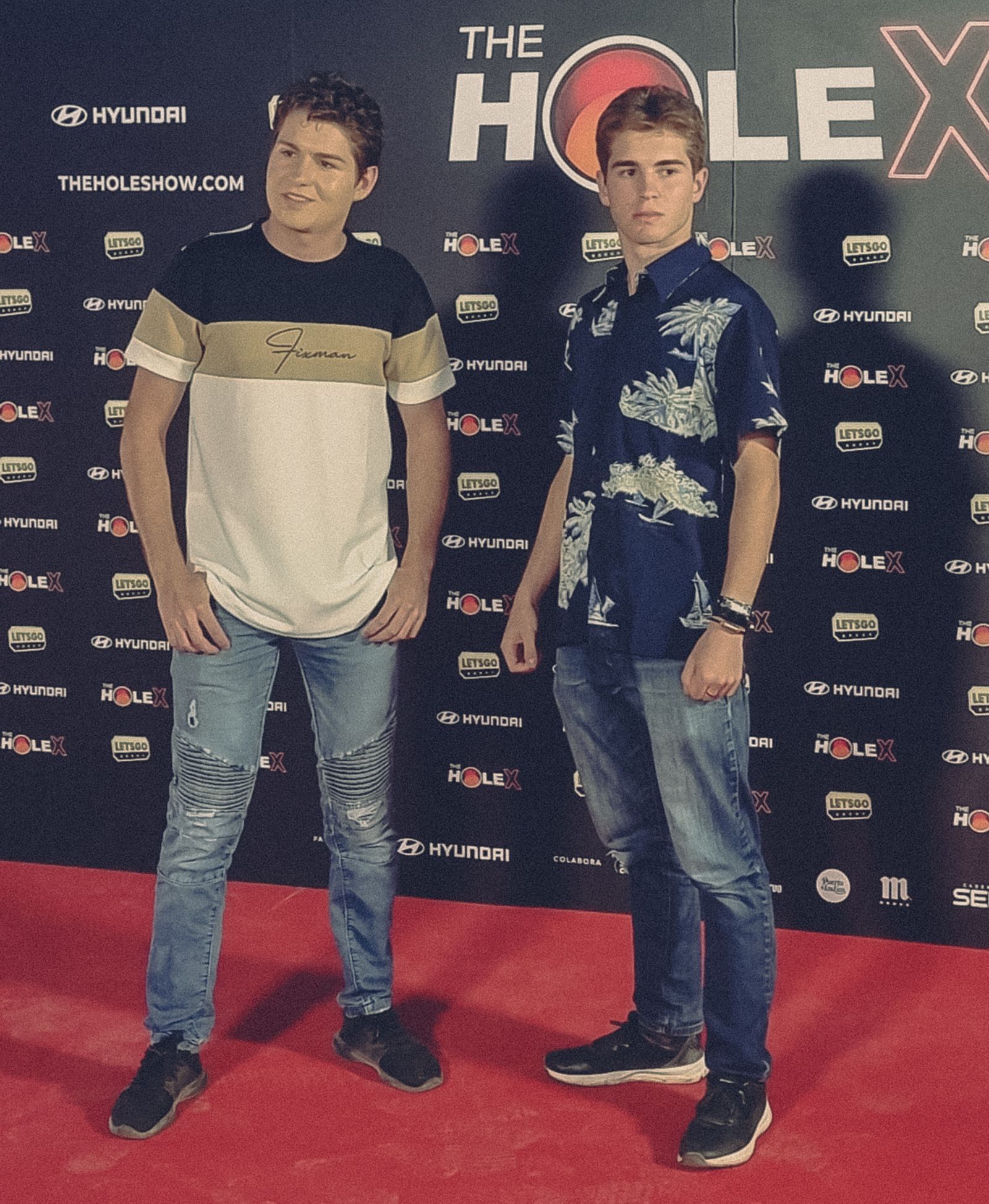 Las fotos de la alfombra roja del pase VIP de 'The Hole X'