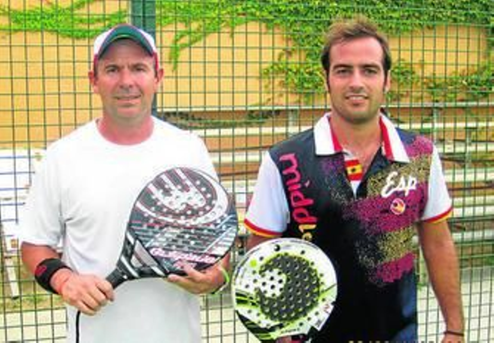 Alfredo Bidabehere y José Sestelo, campeones en categoría absoluta.