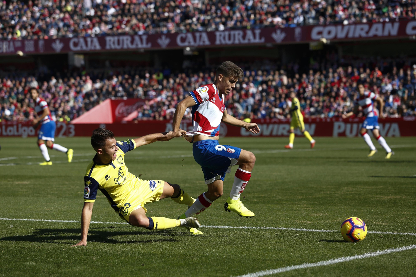 Las imágenes del Granada-Numancia