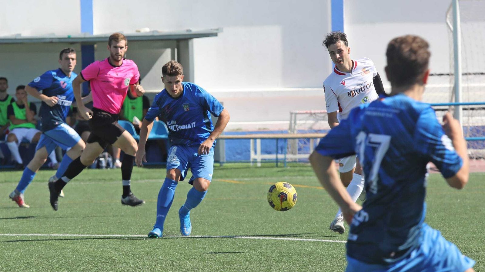 Copero fue uno de los jugadores más destacados del Guada en la medular.
