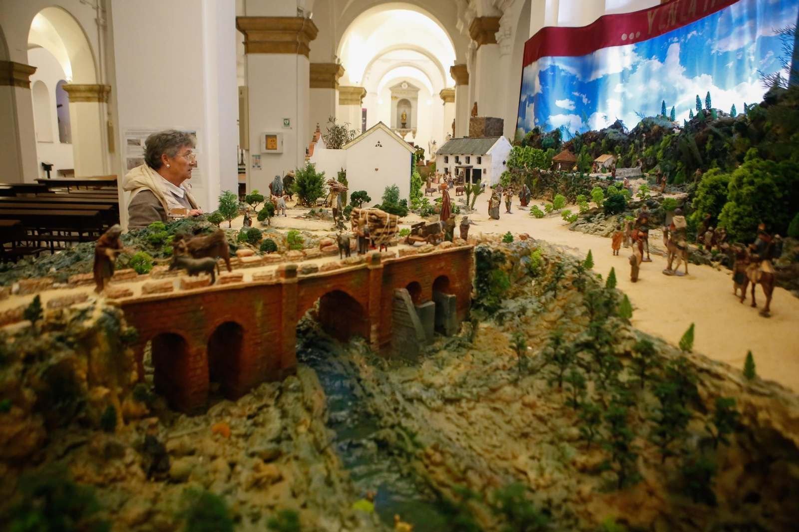 Fotos del belén inspirado en La Polvorilla de Los Barrios