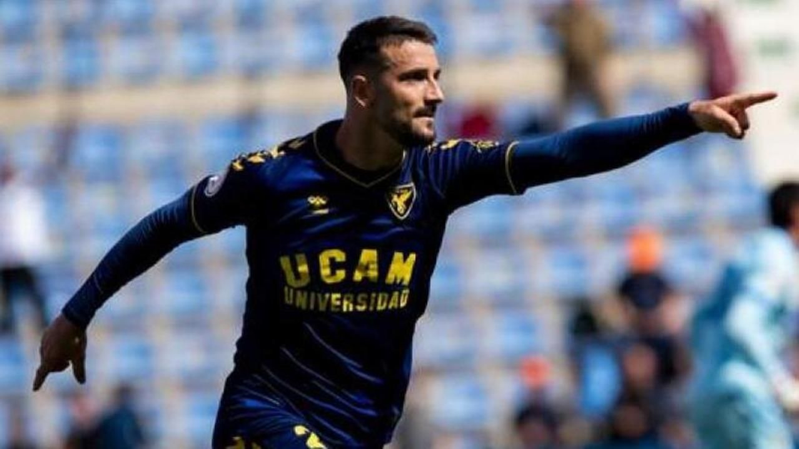 Rubén Mesa, con el UCAM Murcia