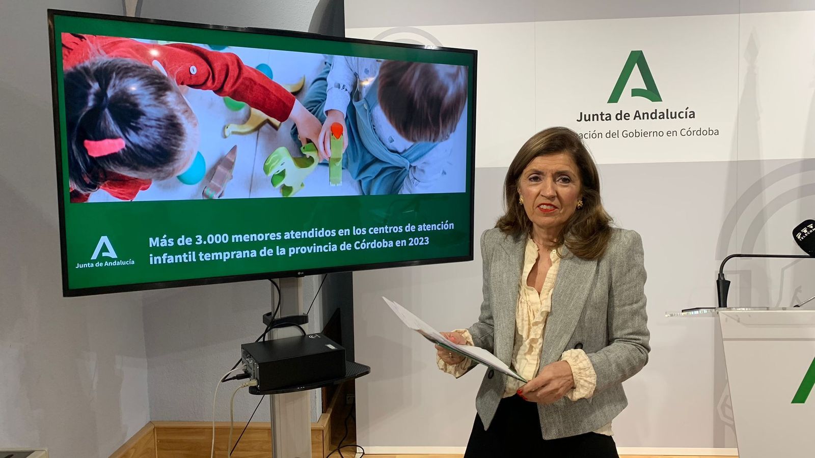 Botella presenta el balance de los CAIT de Córdoba en 2023.