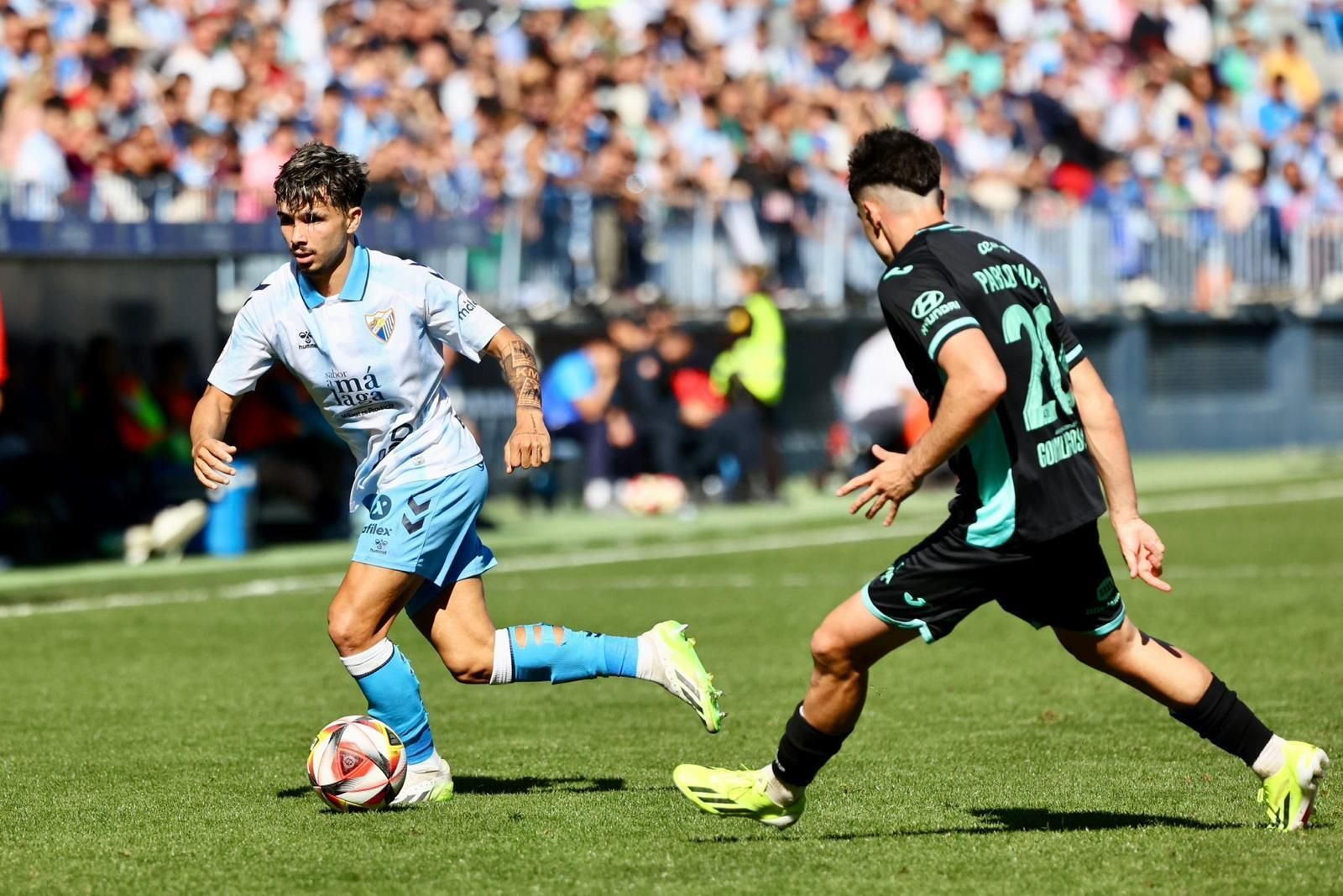 El Málaga CF - Atlético Baleares, en fotos