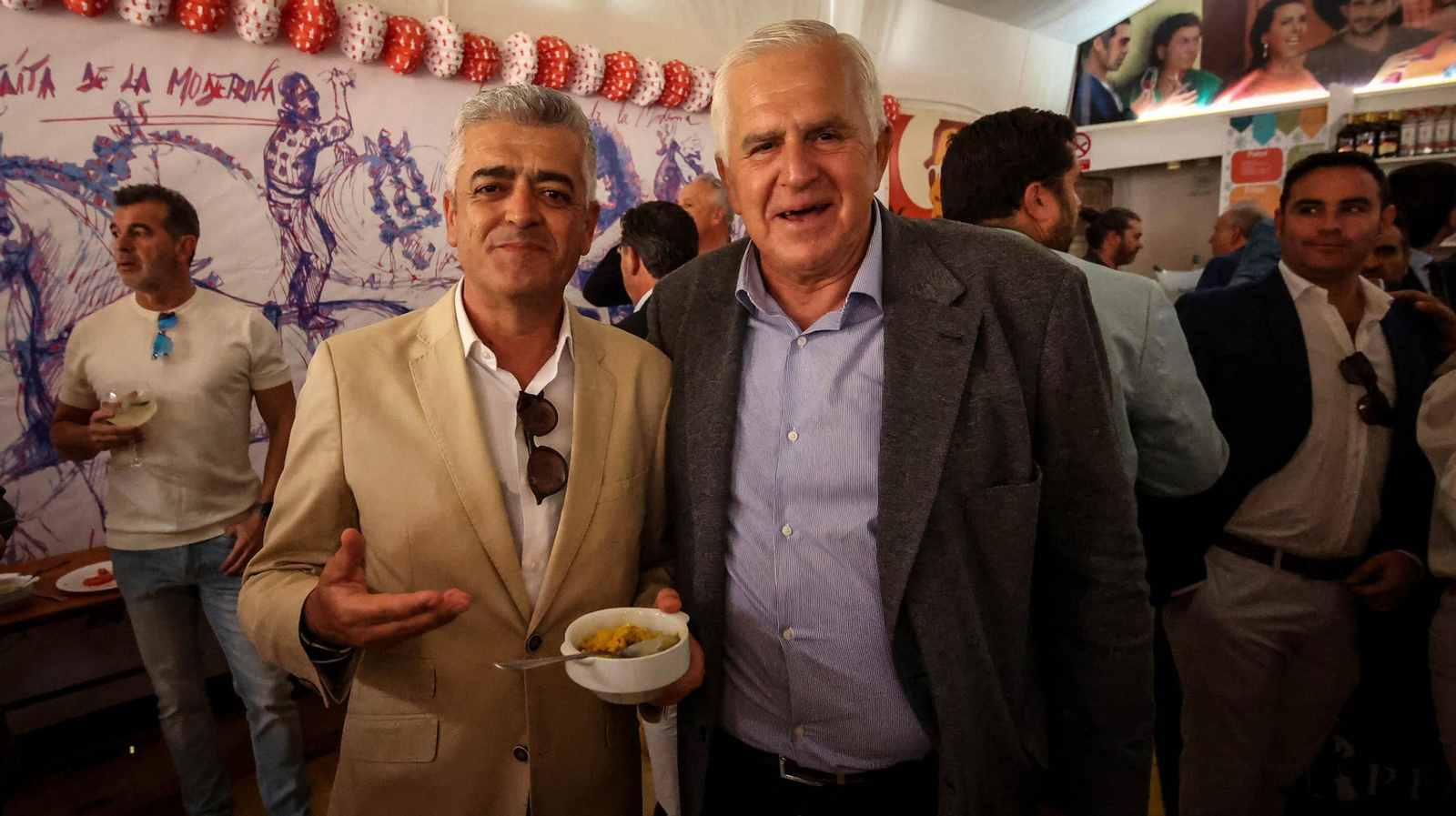 Inauguración de la caseta de Canal Sur en la Feria de Jerez