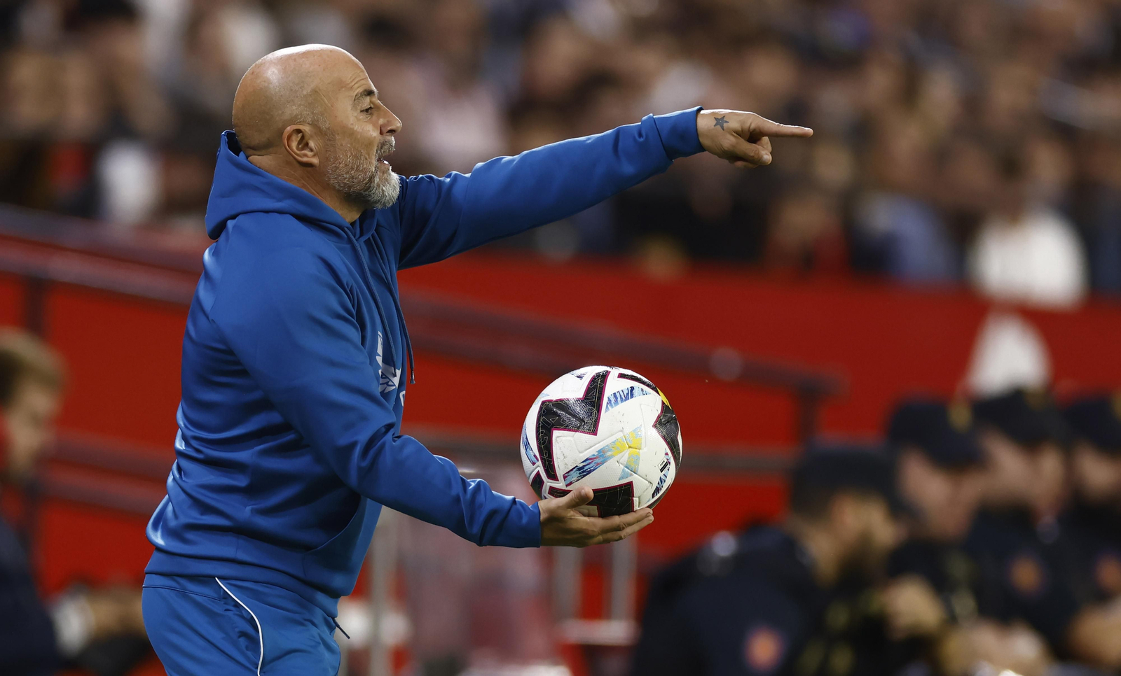 Sampaoli, el entrenador del Sevilla.