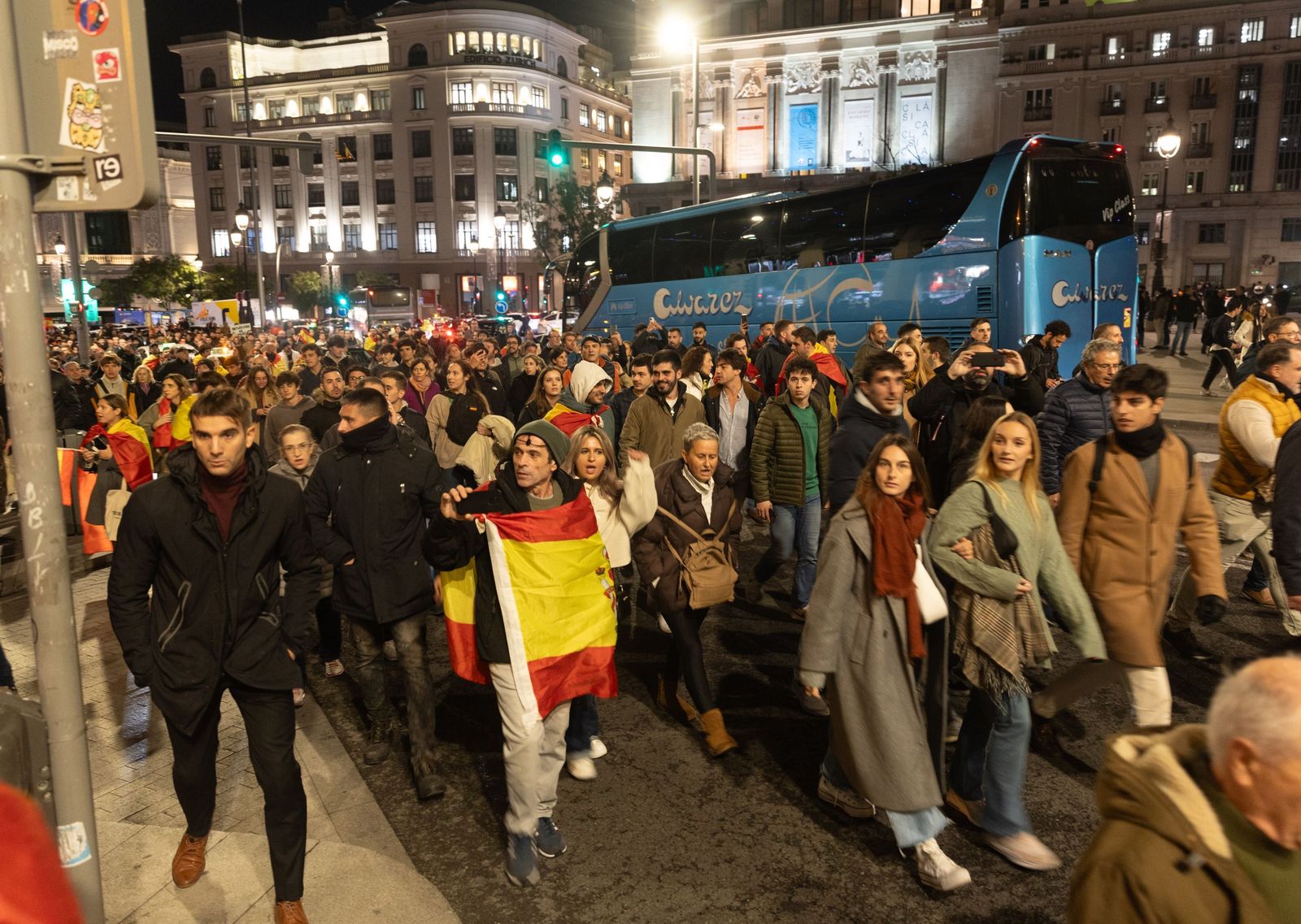 Manifestación contra la Anistía.
