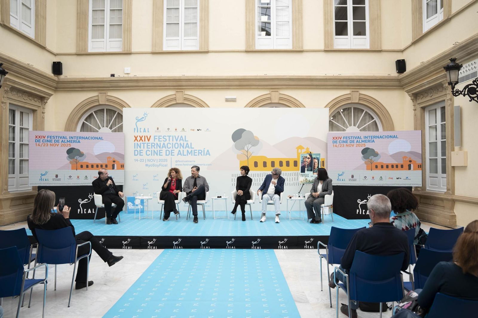 Así ha sido la presentación de la película 'Papeles', en imágenes