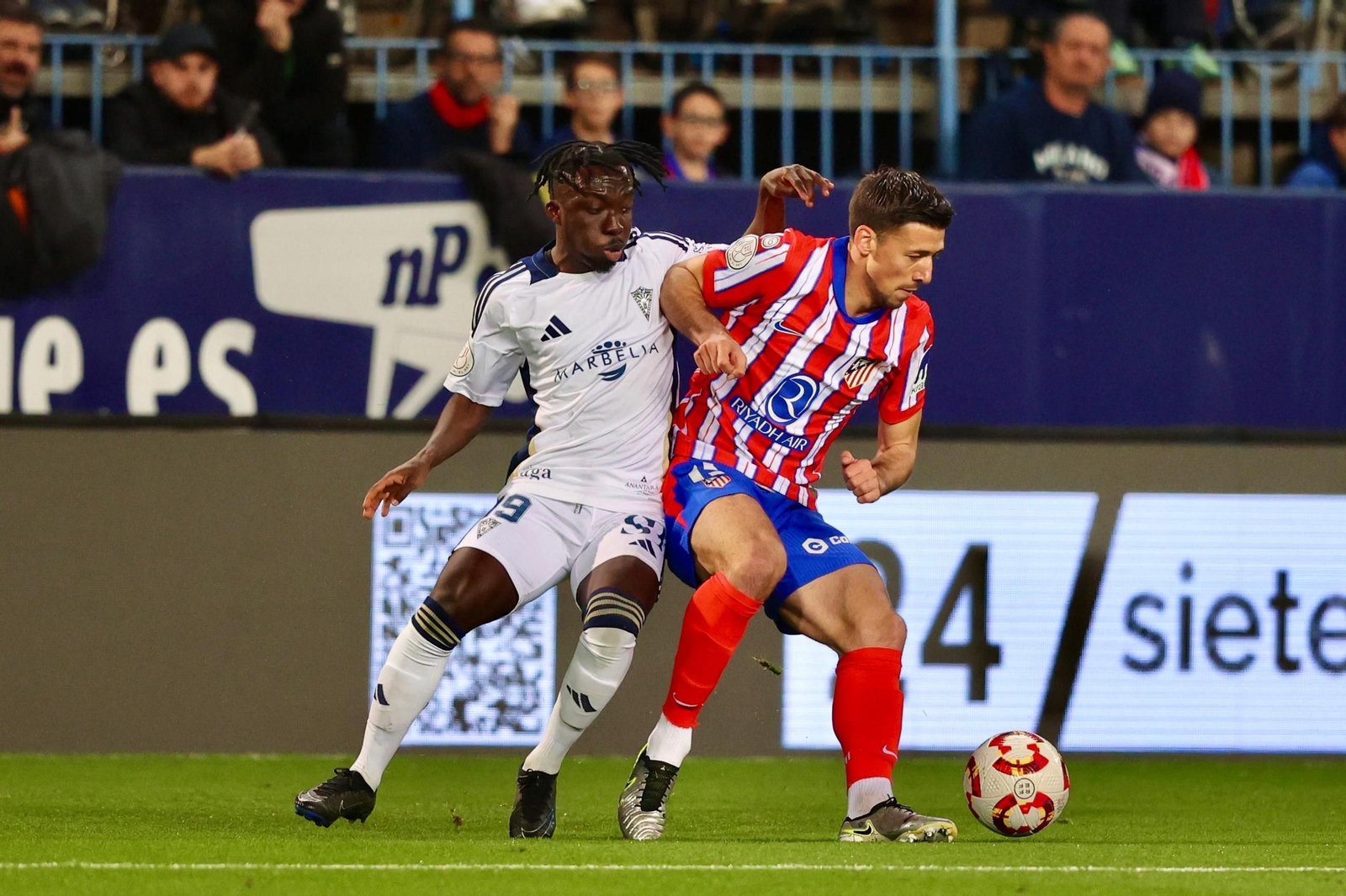 El Marbella-Atlético de Madrid, en fotos