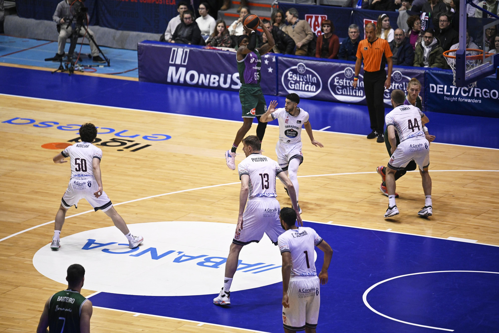 El Obradoiro - Unicaja, en fotos