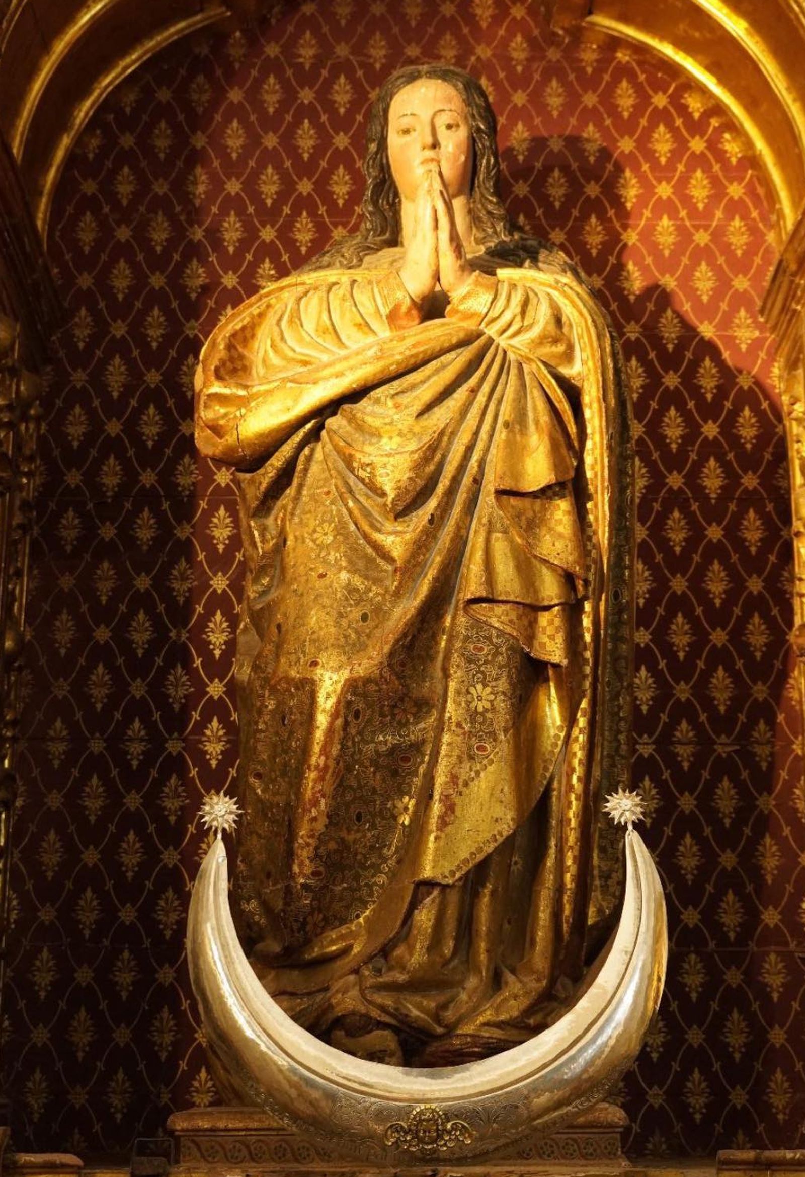 Imagen de la Virgen Madre de Fuente Obejuna.