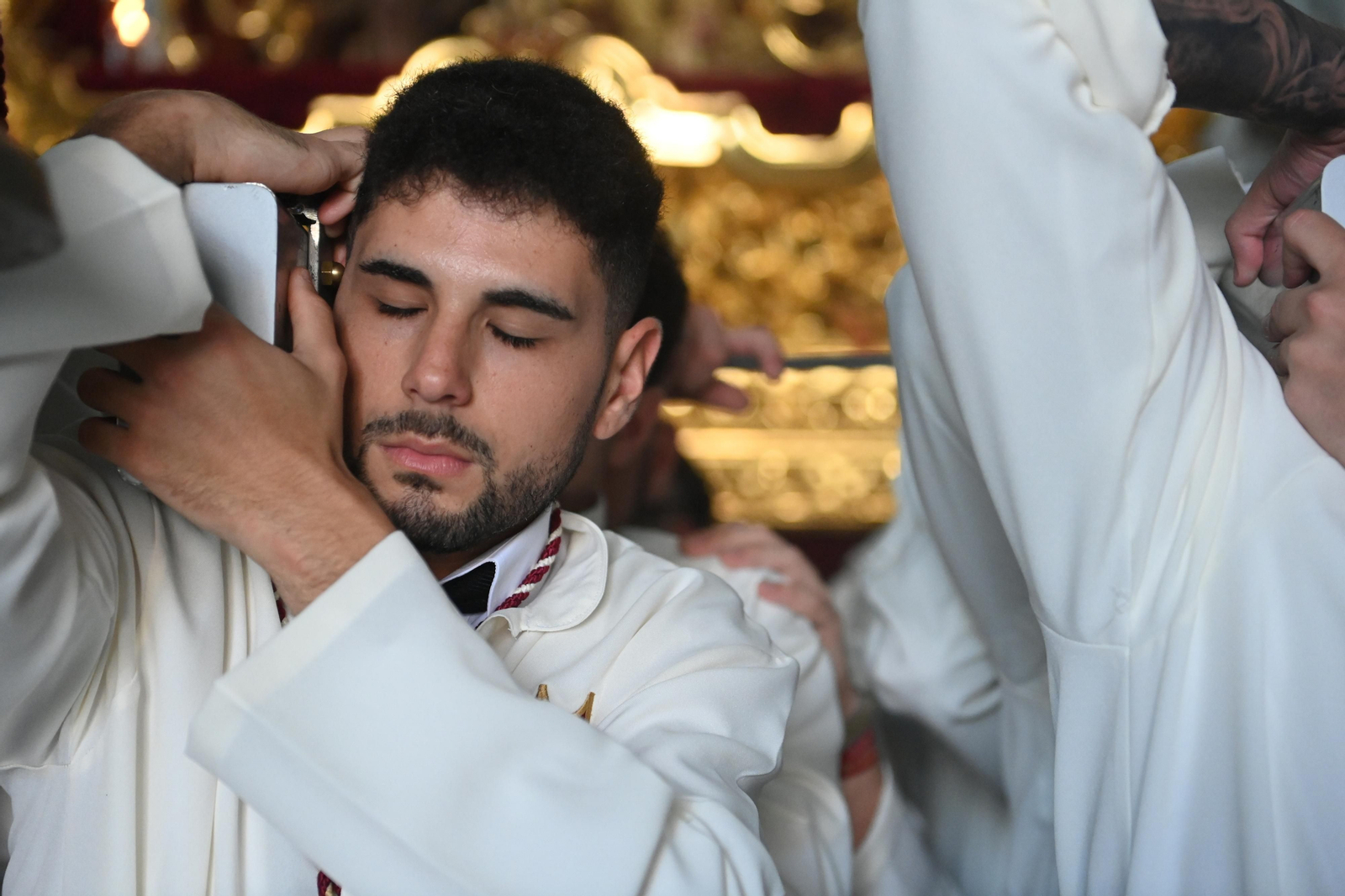Humildad en su procesión del Domingo de Ramos de Málaga, en fotos