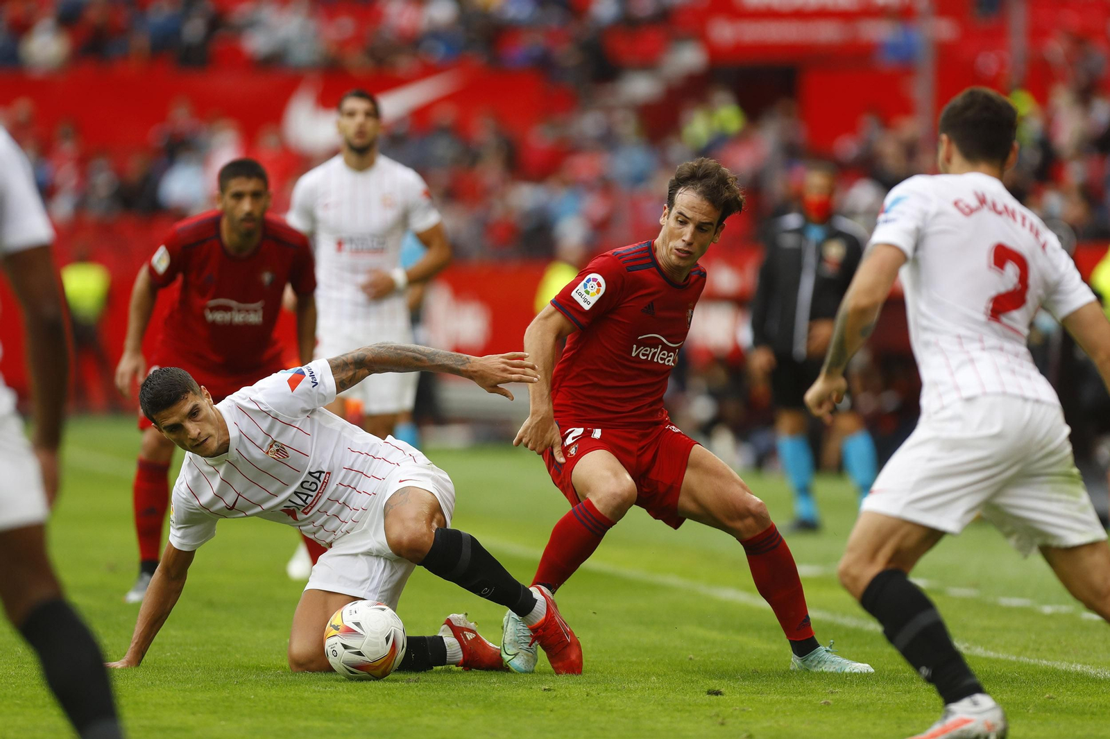Las imágenes del Sevilla-Osasuna