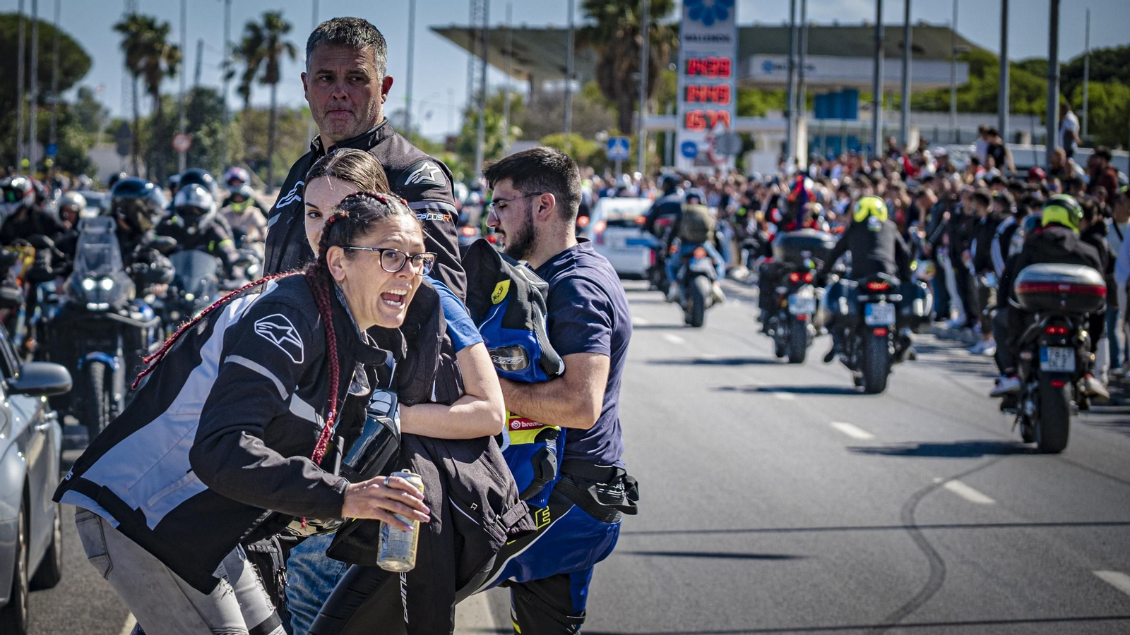 Sábado de Motorada en El Puerto.