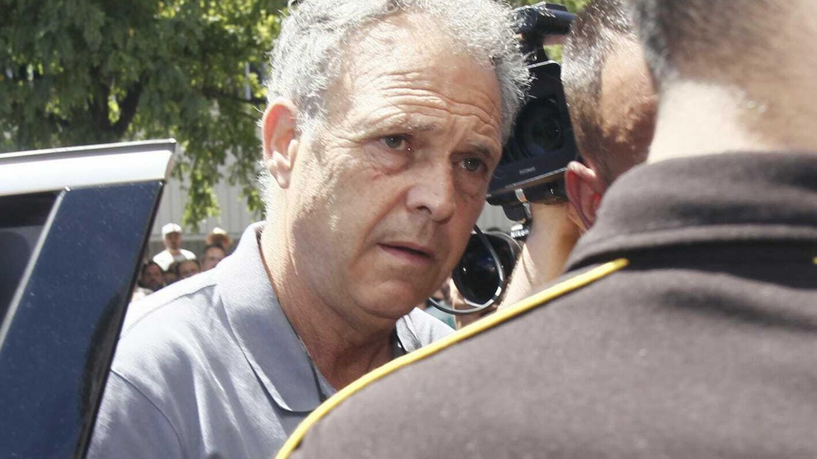 Caparrós, a la llegada al Ramón Sánchez-Pizjuán.