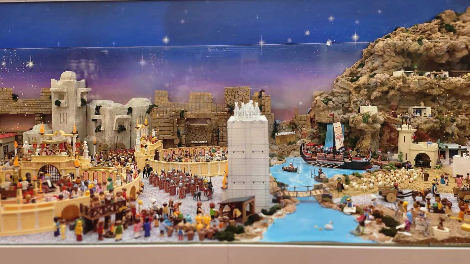 Detalles del Belén.