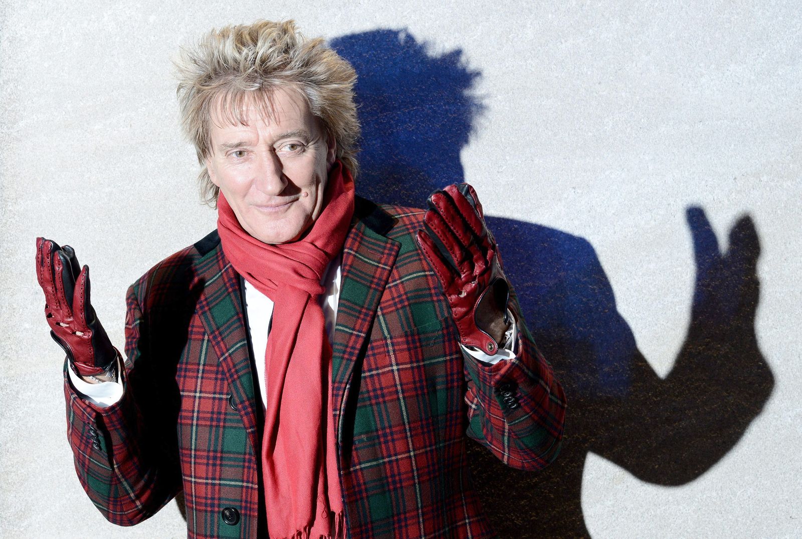 El cantante británico Rod Stewart.