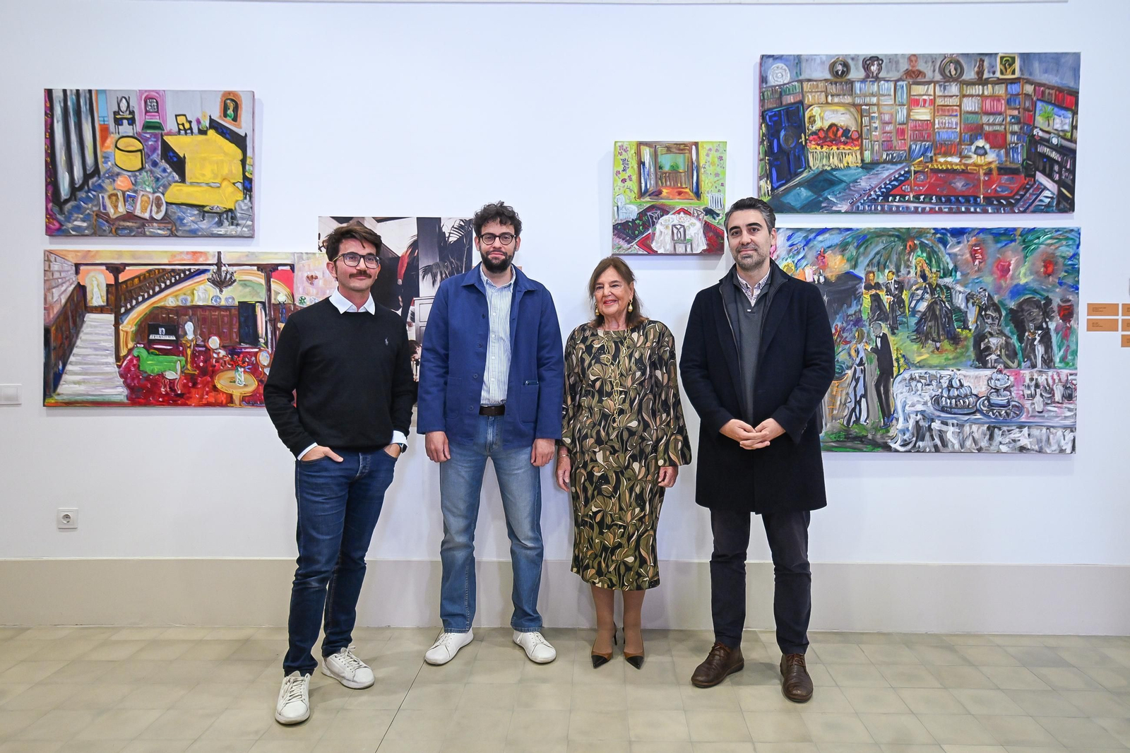 Carlos Vives, Pericles Días, Adela Abad y Joaquín Pérez de la Blanca.