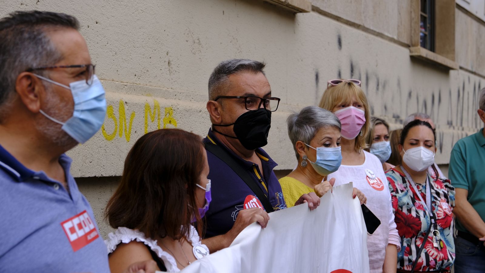 Efrén Rodríguez, compañero de Carlos Martínez en el CEDEFO de Alhama de Almería.