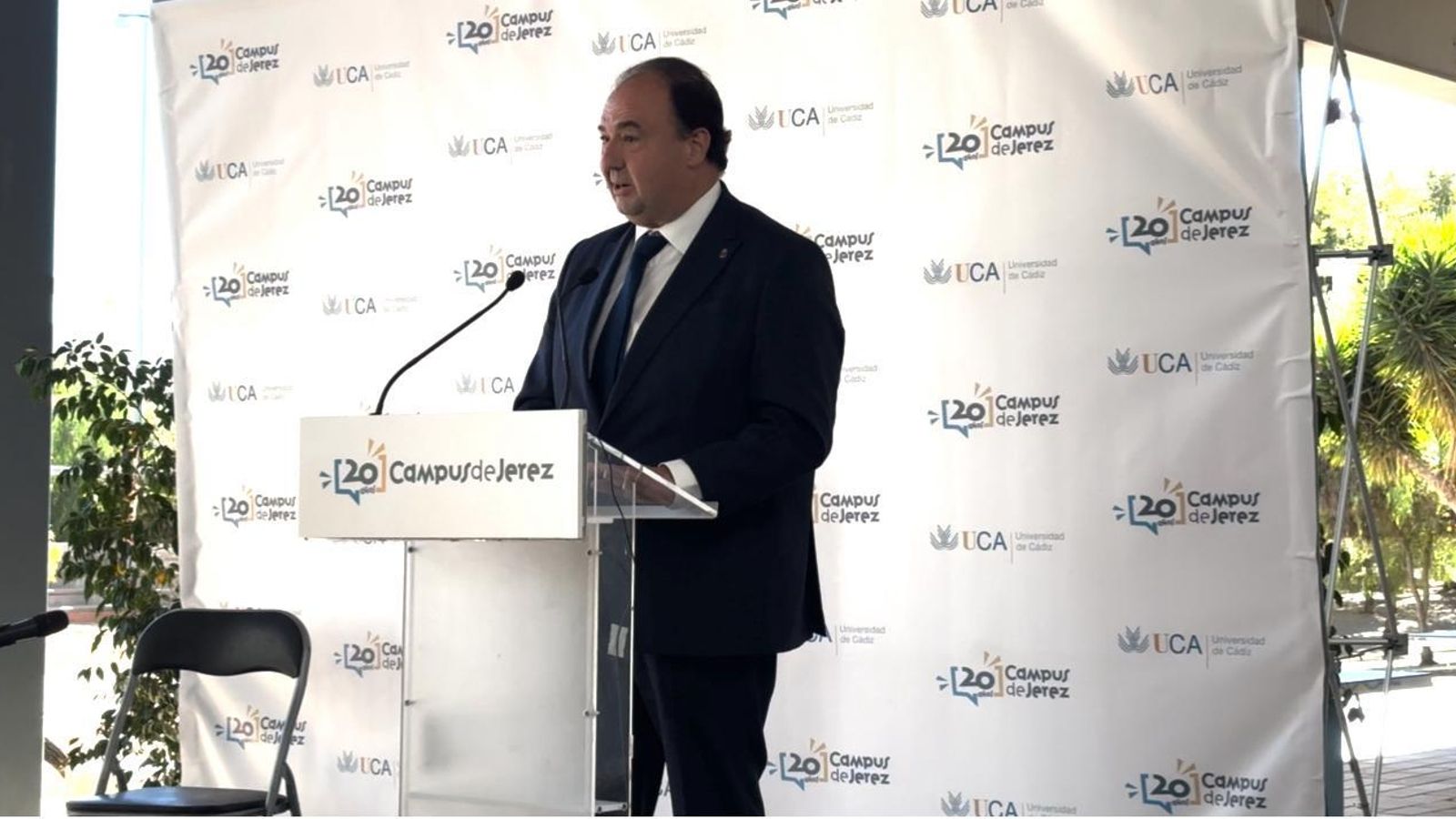 Casimiro Mantell, durante su intervención.