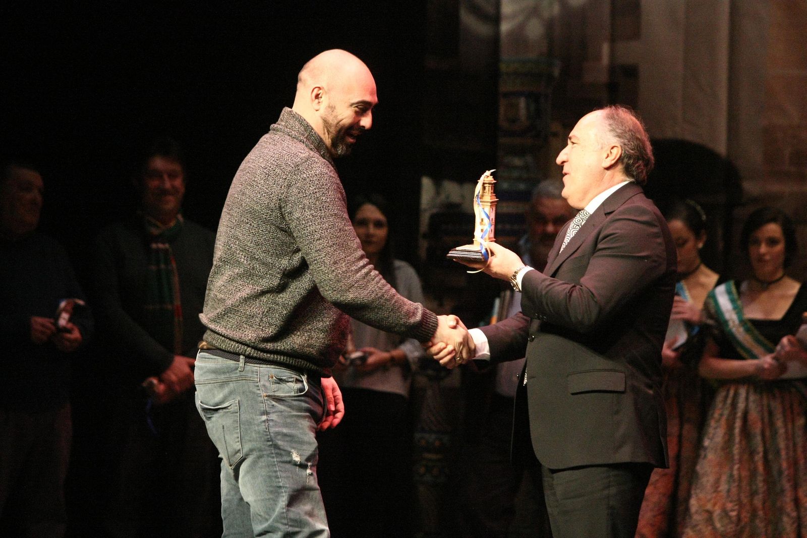 Imágenes del pregón anunciador del Carnaval de Algeciras