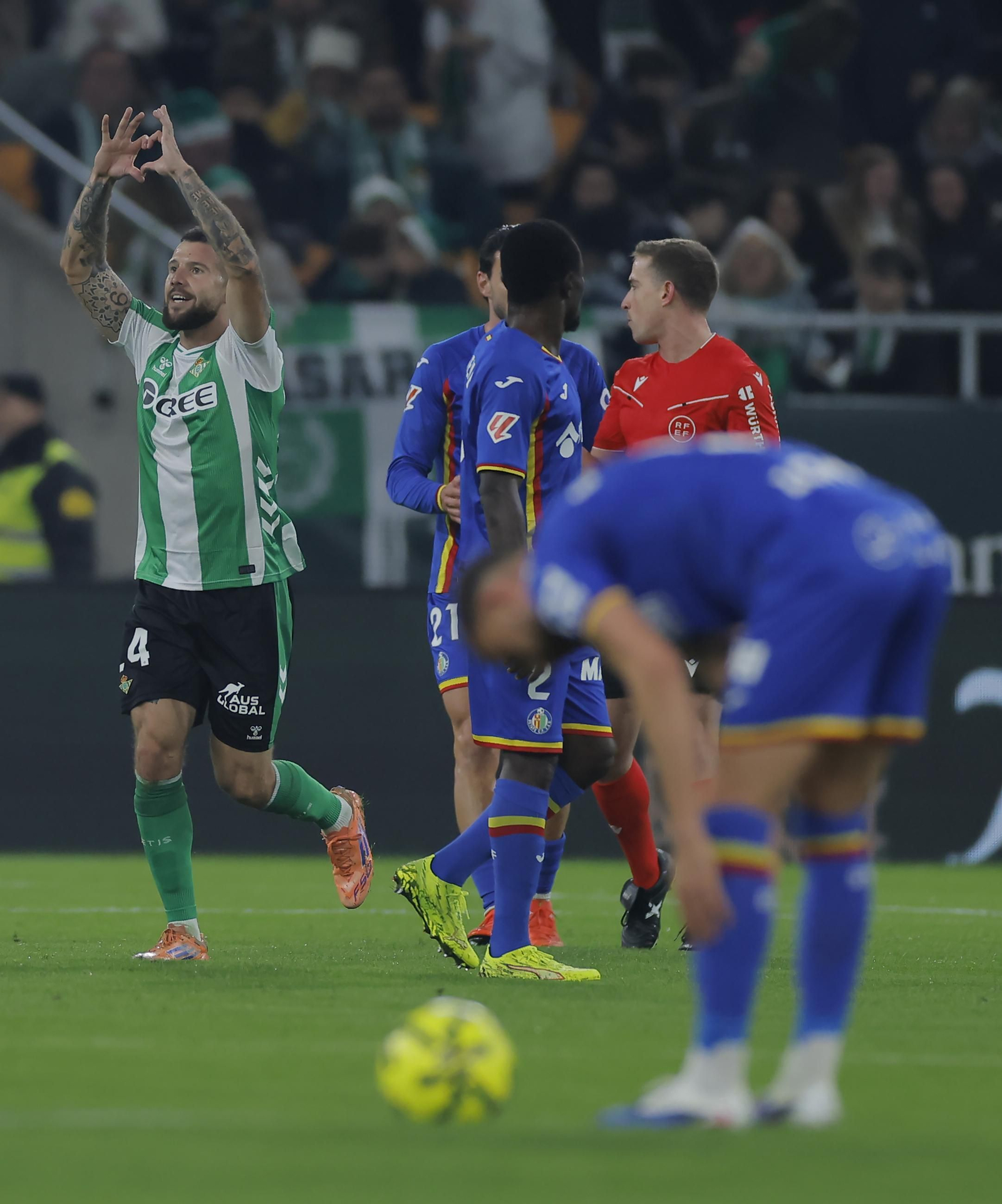 Las fotos del Betis - Getafe
