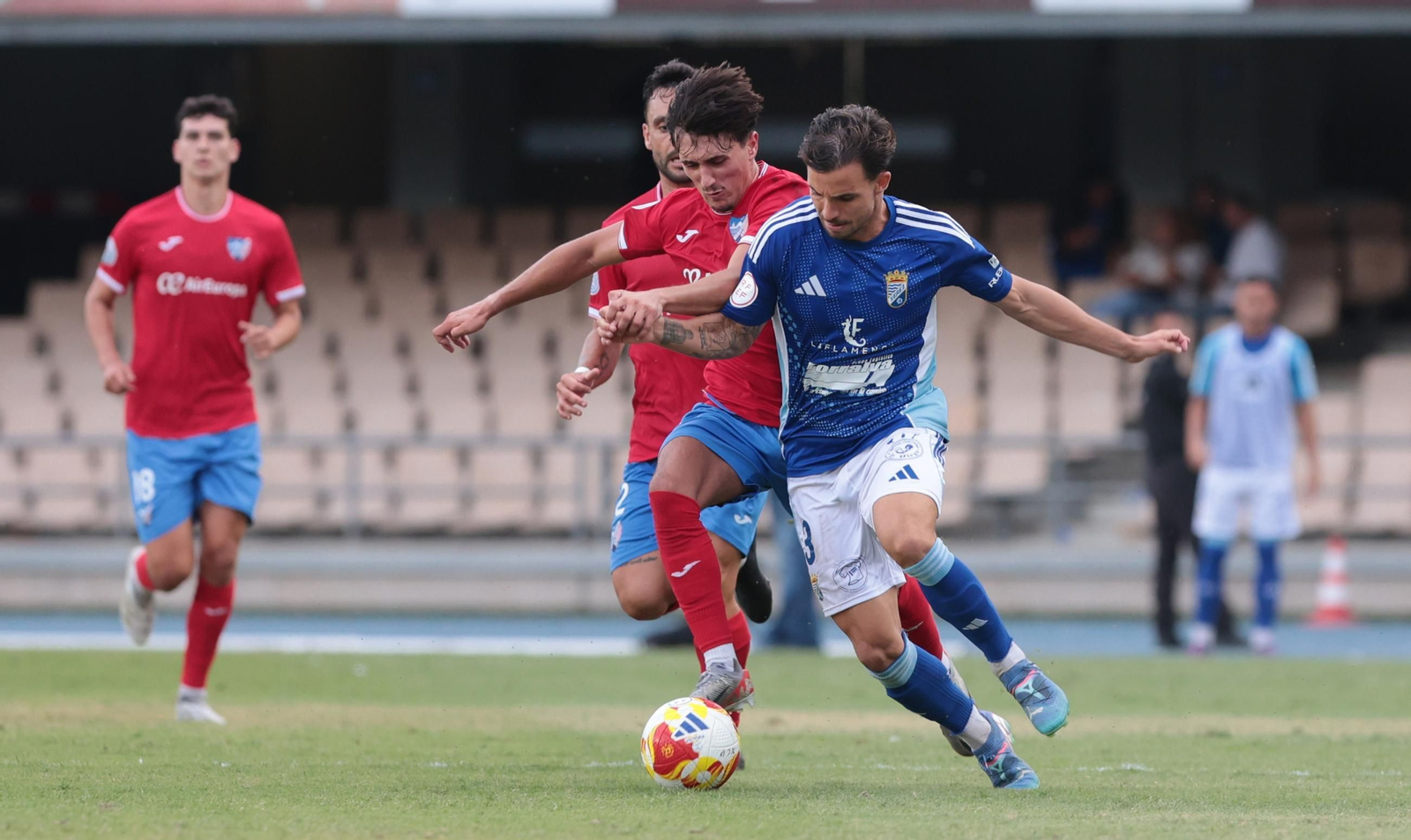 Chacartegui, en el partido del Xerez CD contra el Estepona.