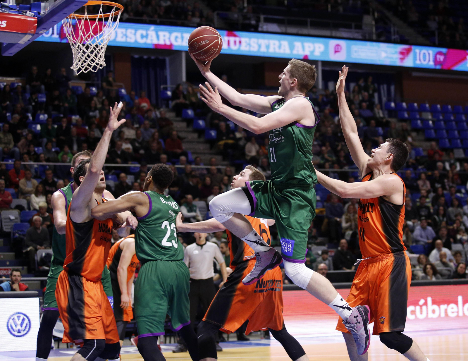Los cinco años de Adam Waczynski en el Unicaja, en fotos
