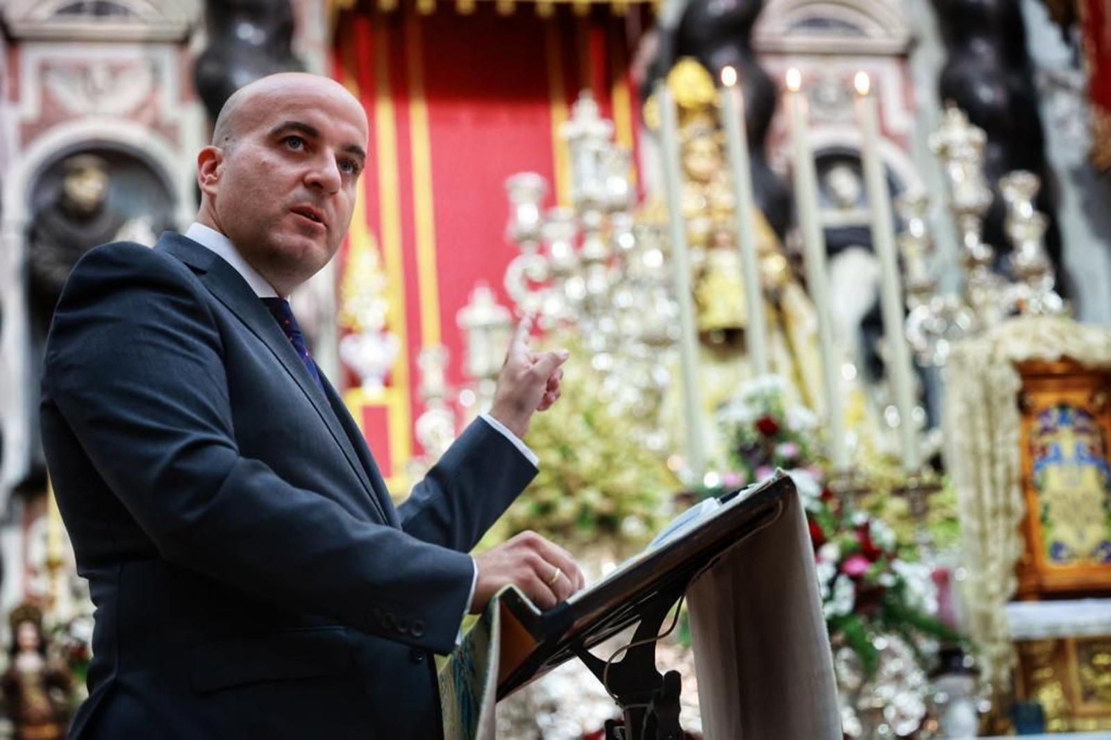 Pablo Durio en un momento del pregón.