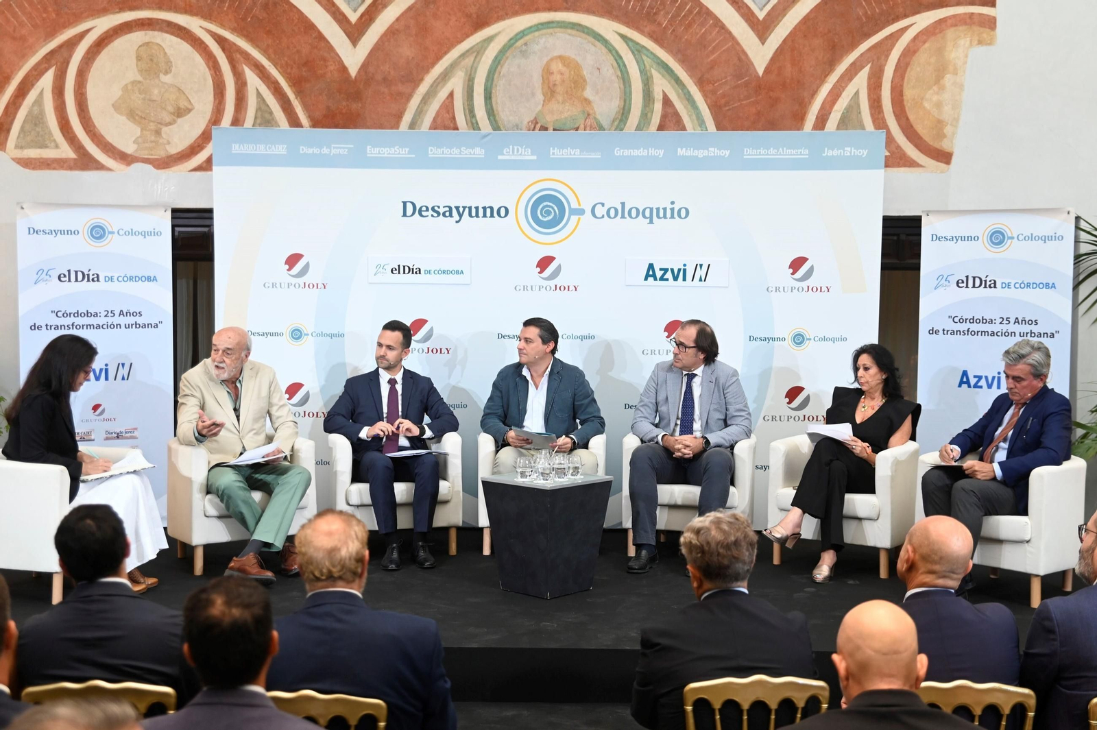 Las imágenes del desayuno-coloquio de 'El Día' sobre el desarrollo urbanístico de Códoba