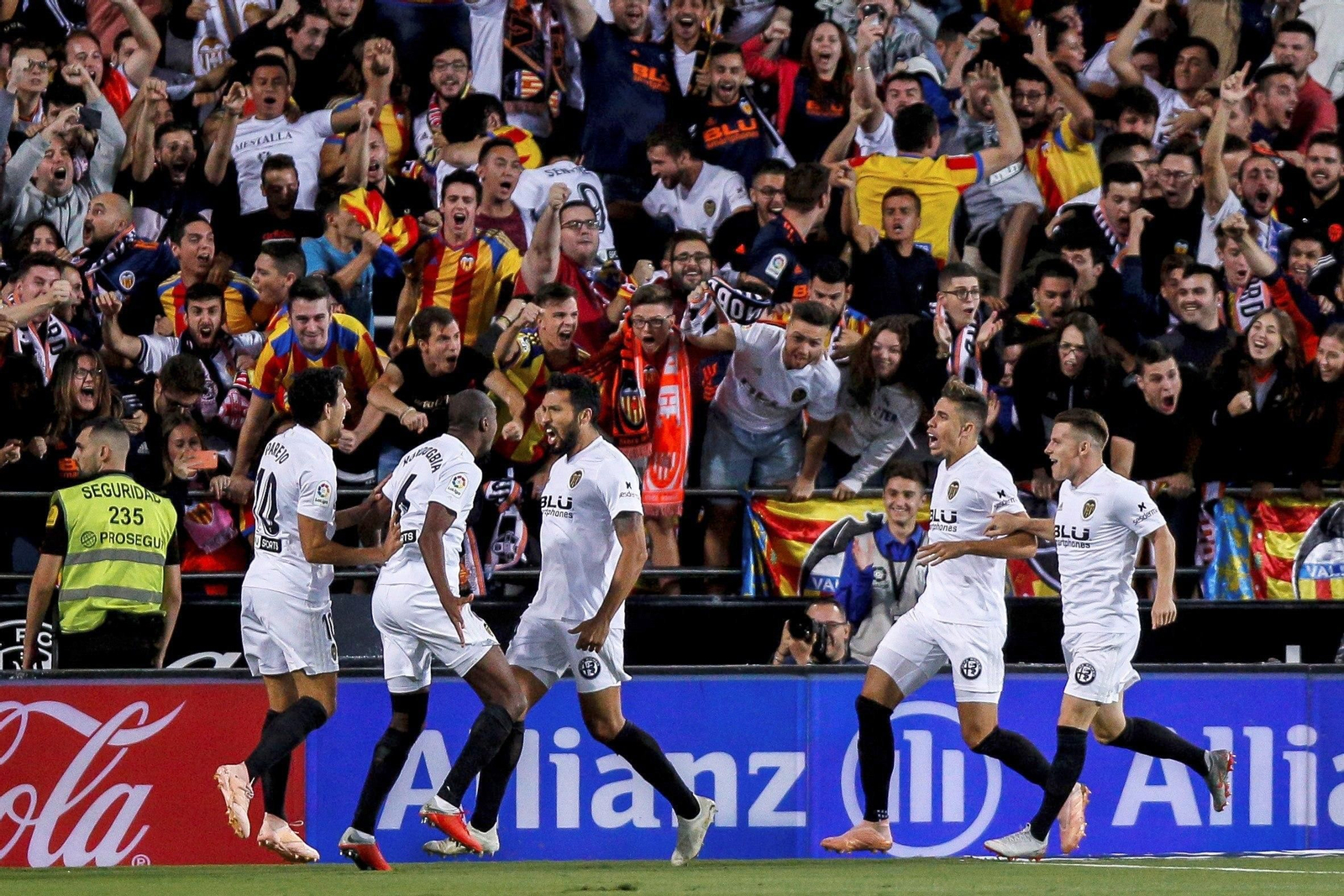 Las imágenes del Valencia-Barcelona