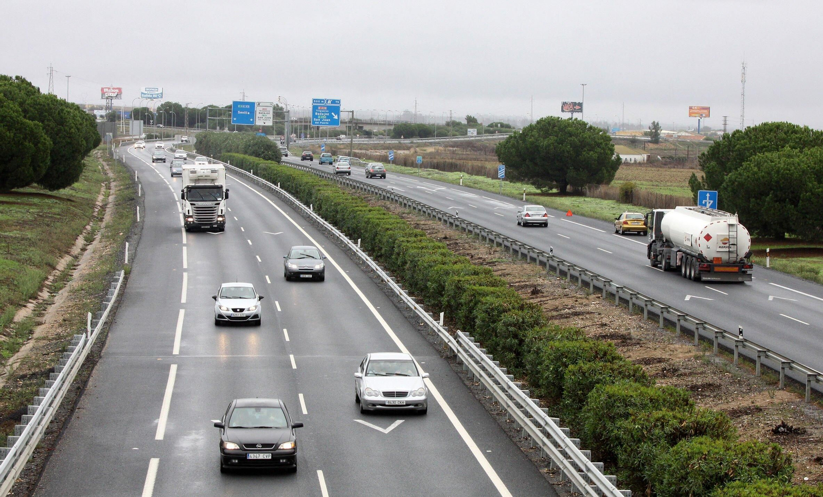Tráfico en la A 49
