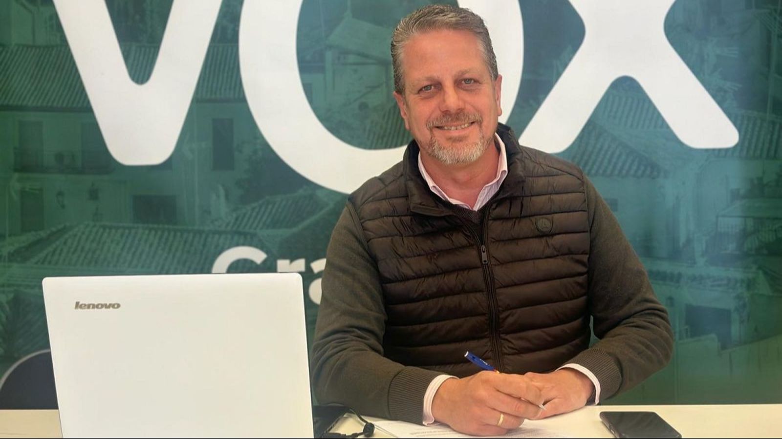 Francisco Álvarez, portavoz del Grupo Municipal de VOX en el Ayuntamiento de Atarfe