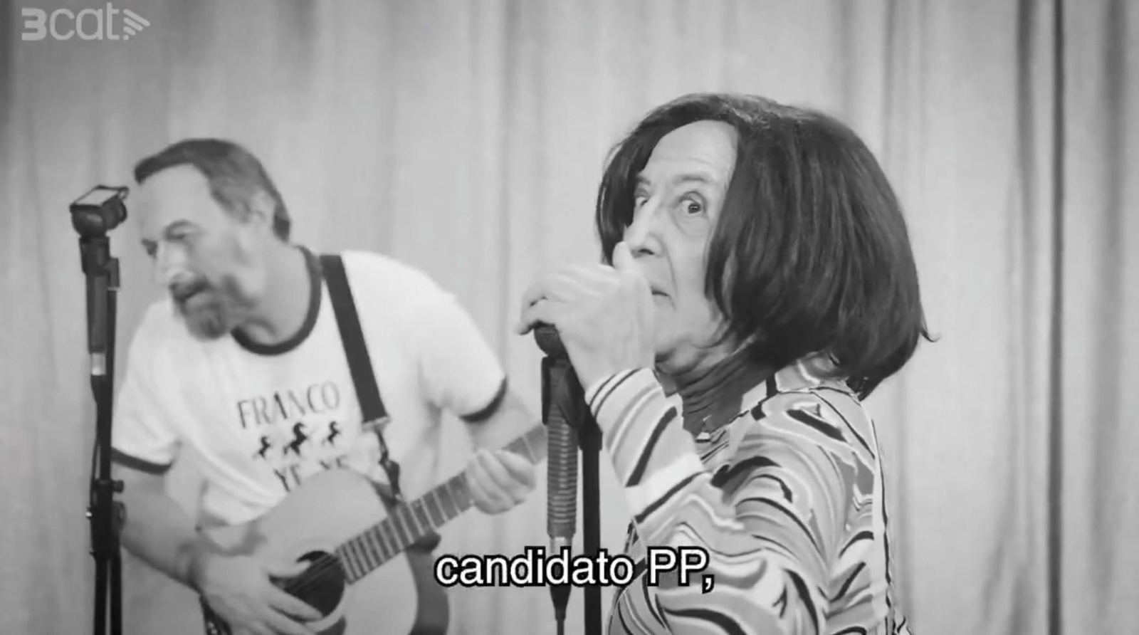 El Franco de 'Polònia' a lo Concha Velasco en 'La chica yeyé'