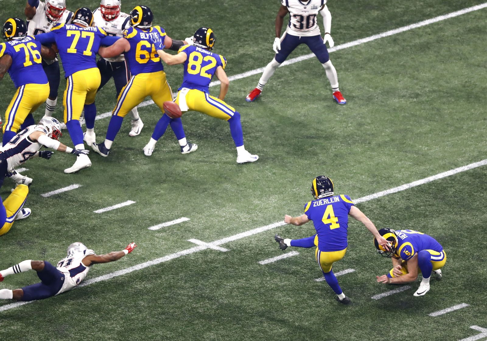 Las imágenes de la final de la Super Bowl