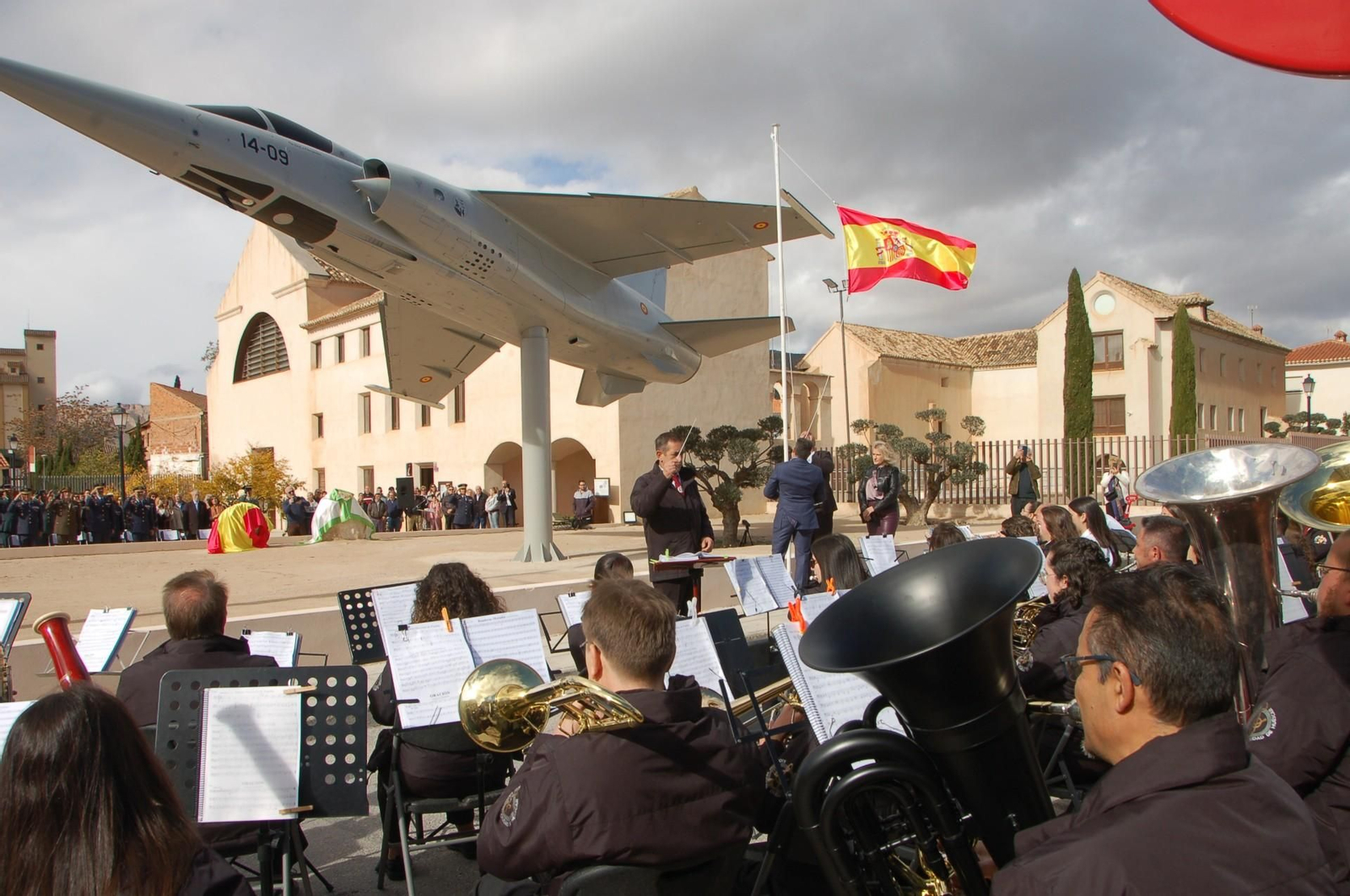 El Mirage F1, un monumento al Ejército del Aire en Huéscar.