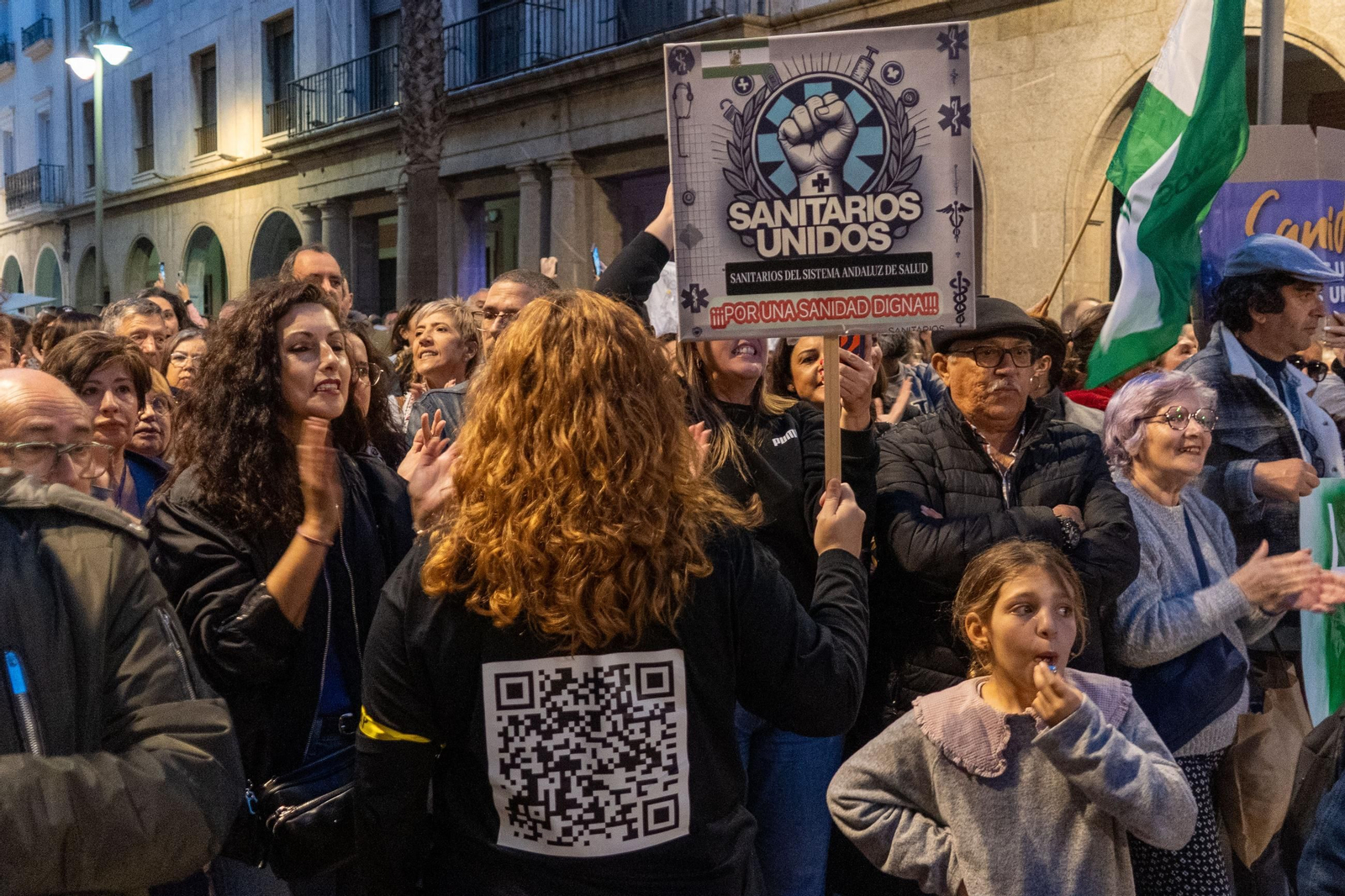 Imágenes de la concentración por la sanidad frente a la delegación