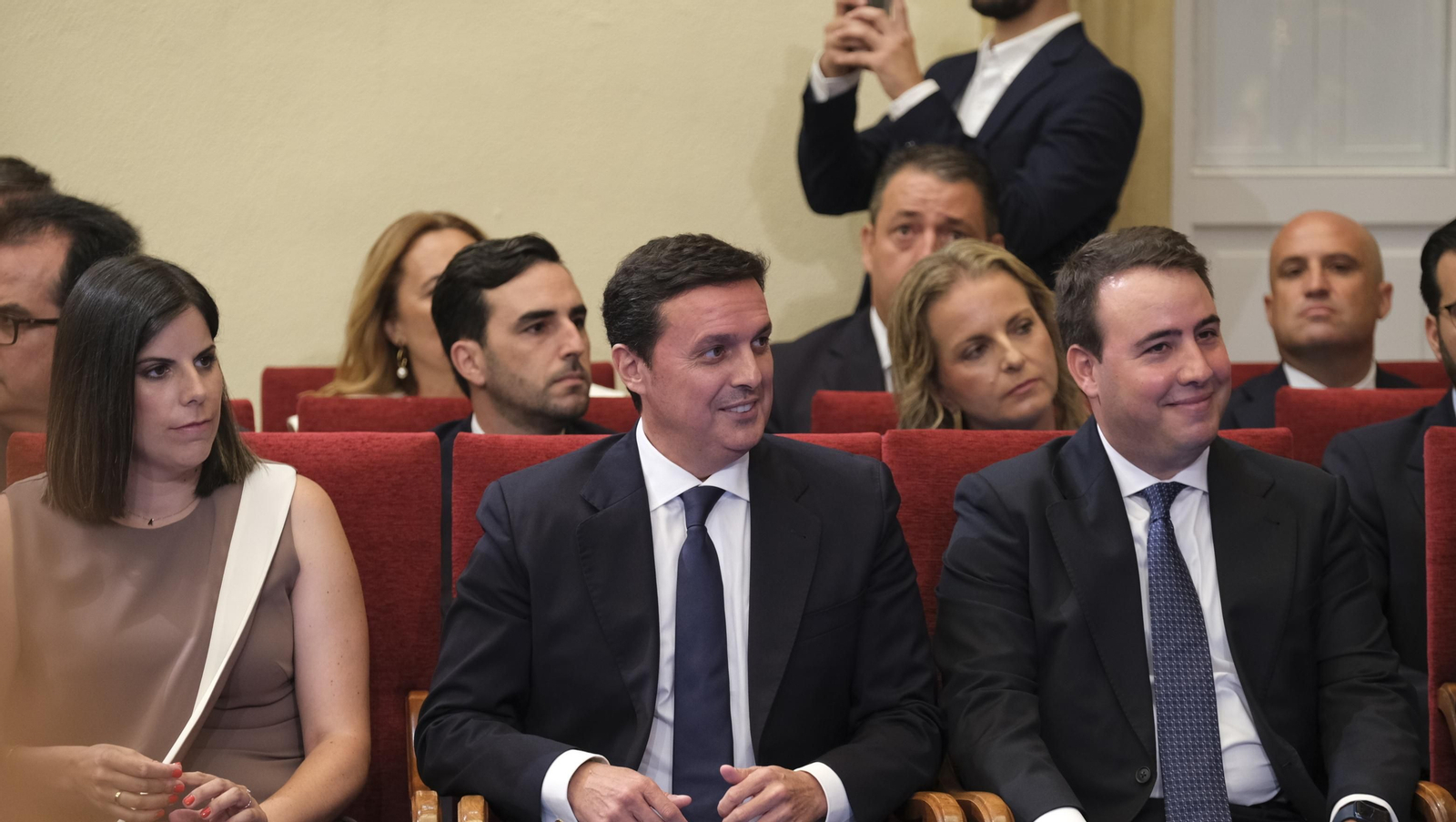 Imágenes del acto de constitución de la Diputación de Almería